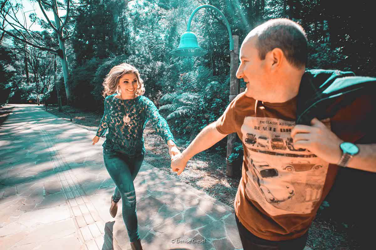 Ensaio Casal Externo - Priscila e Roberto - Gramado - RS