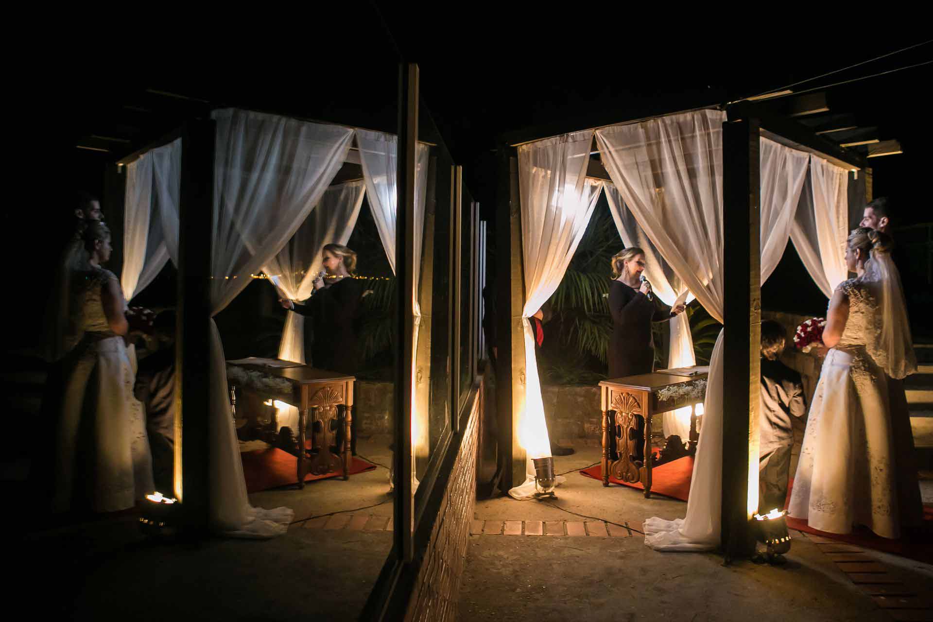 Casamento Noturno na Beira do Guaíba