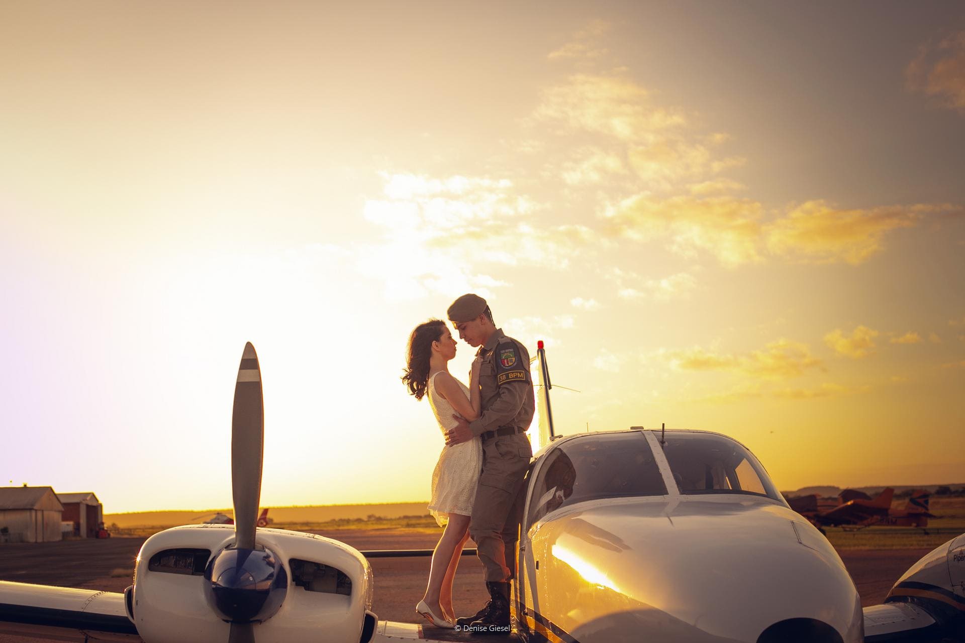 Ensaio de Casal Externo em Aeroclube