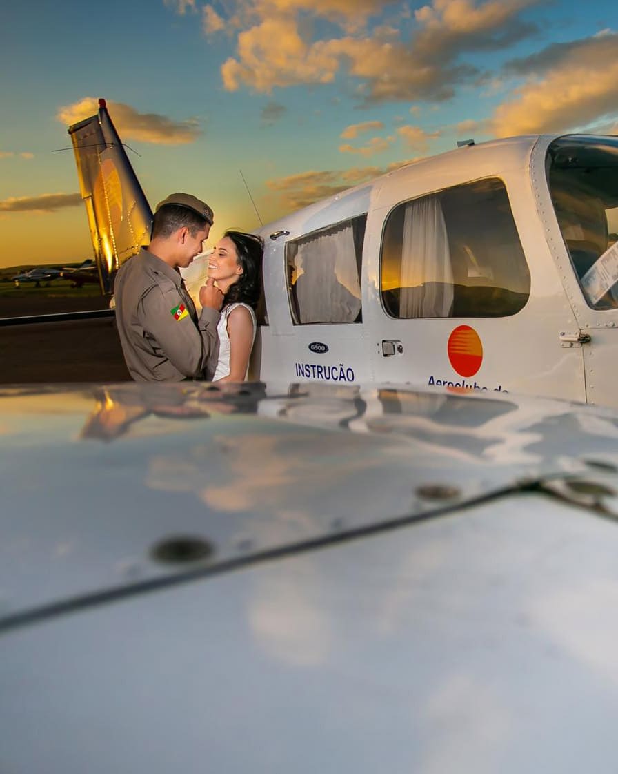 Ensaio de Casal Externo em Aeroclube